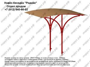 Навес беседка Родник